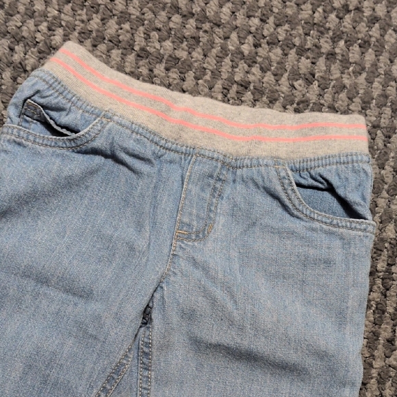 Carter's/Place - Light Blue and Dark Blue Jeggings - Picture 4 of 8